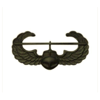 Vanguard ARMY BADGE: AIR ASSAULT - BLACK METAL