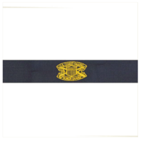 Vanguard COAST GUARD EMBROIDERED BADGE: HONOR GUARD - RIPSTOP FABRIC