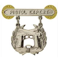 Vanguard MARINE CORPS QUALIFICATION BADGE: PISTOL EXPERT