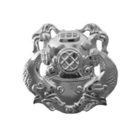Vanguard BADGE DIVER FIRST CLASS - MINIATURE, MIRROR FINISH