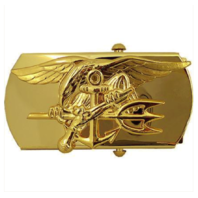 Vanguard NAVY BELT BUCKLE: SPECIAL WARFARE OFFICER AND CHIEF PETTY OFFICER