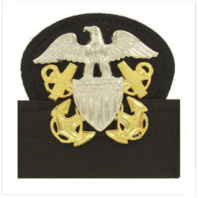 Vanguard NAVY CAP DEVICE: OFFICER - MOUNTED