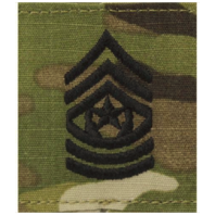 Vanguard ARMY GORTEX RANK: COMMAND SERGEANT MAJOR - OCP JACKET TAB
