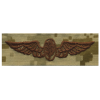 Vanguard NAVY EMBROIDERED BADGE: FLIGHT NURSE - DESERT DIGITAL