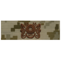 Vanguard NAVY EMBROIDERED BADGE MASTER DIVER/DIVING OFFICER - DESERT DIGITAL