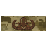 Vanguard NAVY EMBROIDERED BADGE: BASIC E.O.D. - DESERT DIGITAL
