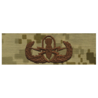 Vanguard NAVY EMBROIDERED BADGE: SENIOR E.O.D. - DESERT DIGITAL