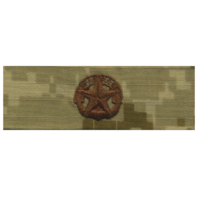 Vanguard NAVY EMBROIDERED BADGE: COMMAND AT SEA - DESERT DIGITAL