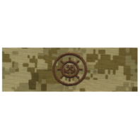 Vanguard NAVY EMBROIDERED BADGE: CRAFTMASTER - DESERT DIGITAL