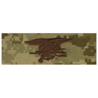 Vanguard NAVY EMBROIDERED BADGE: SPECIAL WARFARE - DESERT DIGITAL