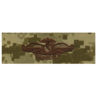 Vanguard NAVY EMBROIDERED BADGE: FLEET MARINE FORCE - DESERT DIGITAL