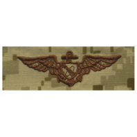 Vanguard NAVY EMBROIDERED BADGE: ASTRONAUT - DESERT DIGITAL