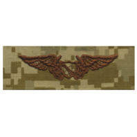 Vanguard NAVY EMBROIDERED BADGE: N.F.O. ASTRONAUT - DESERT DIGITAL
