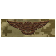 Vanguard NAVY EMBROIDERED BADGE PRO AVIATION MAINTENANCE OFFICER DESERT DIGITAL
