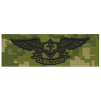 Vanguard NAVY EMBROIDERED BADGE AVIATION WARFARE - WOODLAND DIGITAL