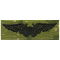 Vanguard NAVY EMBROIDERED BADGE: NAVAL FLIGHT OFFICER - WOODLAND DIGITAL