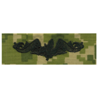 Vanguard NAVY EMBROIDERED BADGE: SUBMARINE SUPPLY - WOODLAND DIGITAL