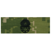 Vanguard NAVY EMBROIDERED BADGE DIVER 2ND CLASS - WOODLAND DIGITAL