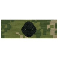 Vanguard NAVY EMBROIDERED BADGE: SCUBA DIVER - WOODLAND DIGITAL