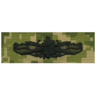Vanguard NAVY EMBROIDERED BADGE: SURFACE WARFARE SUPPLY - WOODLAND DIGITAL