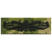 Vanguard NAVY EMBROIDERED BADGE SURFACE WARFARE MEDICAL SERVICE WOODLAND DIGITAL