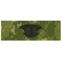 Vanguard NAVY EMBROIDERED BADGE: IUSS. - WOODLAND DIGITAL