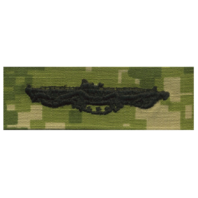 Vanguard NAVY EMBROIDERED BADGE: SUBMARINE COMBAT PATROL - WOODLAND DIGITAL