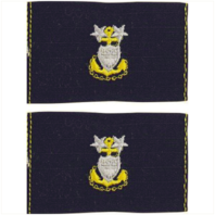 Vanguard COAST GUARD EMBROIDERED COLLAR DEVICE: E9 CPO: MASTER - RIPSTOP FABRIC