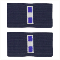 Vanguard COAST GUARD EMBROIDERED COLLAR DEVICE: WARRANT OFFICER 3 RIPSTOP FABRIC
