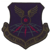 Vanguard AIR FORCE PATCH: GLOBAL STRIKE COMMAND - SUBDUED (NON-REFUNDABLE)