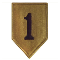 Vanguard ARMY PATCH: FIRST INFANTRY DIVISION - EMBROIDERED ON OCP