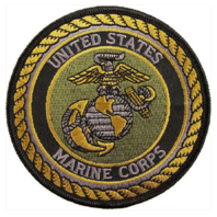 Vanguard MARINE CORPS SHOULDER PATCH: UNITED STATES MARINE CORPS NON-RETURNABLE