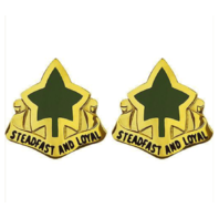 Vanguard ARMY CREST: 4TH INFANTRY DIVISION - STEADFAST AND LOYAL