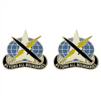 Vanguard ARMY CREST: 743RD MILITARY INTELLIGENCE BATTALION BEYOND ALL BOUNDARIES