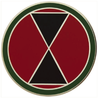 Vanguard ARMY COMBAT SERVICE IDENTIFICATION BADGE (CSIB): 7TH INFANTRY DIVISION