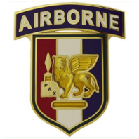 Vanguard ARMY ID AFRICA & SOUTHERN EUROPEAN TASK FORCE SETAF W/ AIRBORNE TAB