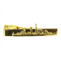 Vanguard NAVY TIE CLASP: OFFICER WITH DESTROYER INSIGNIA