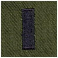Vanguard AIR FORCE EMBROIDERED RANK: FIRST LIEUTENANT - SUBDUED FATIGUE