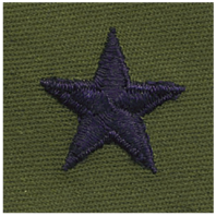 Vanguard AIR FORCE EMBROIDERED RANK: BRIGADIER GENERAL - SUBDUED FATIGUE