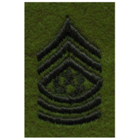 Vanguard ARMY LEADERSHIP RANK TAB: COMMAND SERGEANT MAJOR