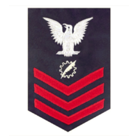 Vanguard COAST GUARD E6 RATING BADGE: DATA PROCESSING TECHNICIAN - BLUE