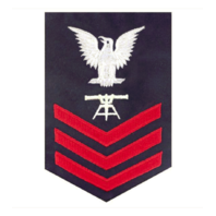 Vanguard COAST GUARD E6 RATING BADGE: FIRE CONTROL TECHNICIAN - BLUE