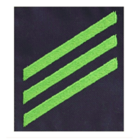 Vanguard COAST GUARD RATING BADGE: GROUP RATE E3 AIRMAN - BLUE SERGE