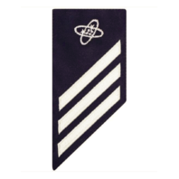 Vanguard COAST GUARD E3 RATING BADGE: ELECTRONICS TECHNICIAN - BLUE