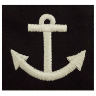 Vanguard NAVY RATING BADGE: SEAMAN APPRENTICE - SERGE BLUE FOR DRESS UNIFORMS