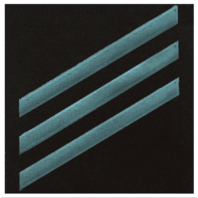 Vanguard NAVY E3 RATING BADGE CONSTRUCTIONMAN - BLUE CHEVRONS ON BLUE SERGE