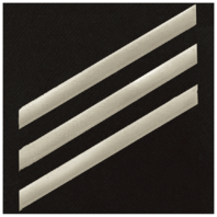 Vanguard NAVY E3 RATING BADGE SEAMAN - WHITE CHEVRONS ON BLUE SERGE
