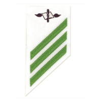 Vanguard NAVY E-3 COMBO RATE: AZ AVIATION MAINTENANCE ADMIN WHITE DRESS UNIFORM