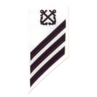 Vanguard NAVY E-3 COMBO RATE: BOATSWAIN'S MATE ON WHITE DRESS UNIFORM
