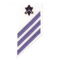 Vanguard NAVY E-3 COMBO RATE: BUILDER ON WHITE DRESS UNIFORM